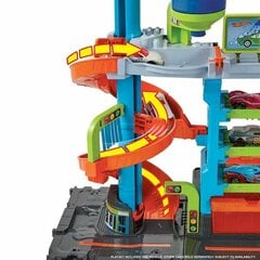 Automobilių stovėjimo aikštelė-plovykla Hot Wheels Mega Tower Carwash kaina ir informacija | Žaislai berniukams | pigu.lt