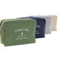 Higienos reikmenų krepšys DKD Home Decor, pilka, žalia, kreminė, tamsiai mėlyna (20 x 8 x 14 cm) (4 vnt.) цена и информация | Lagaminai, kelioniniai krepšiai | pigu.lt
