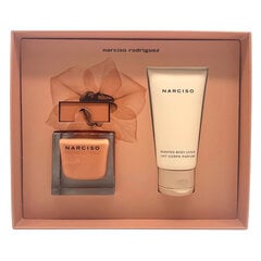 Rinkinys moterims Narciso Rodriguez Narciso Ambree, EDP 50 ml + kūno losjonas 50 ml kaina ir informacija | Narciso Rodriguez Kvepalai, kosmetika | pigu.lt