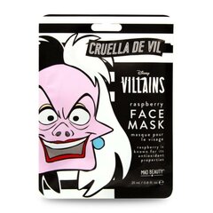 Veido kaukė Mad Beauty Disney Villains Cruella, 25 ml kaina ir informacija | Veido kaukės, paakių kaukės | pigu.lt
