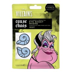 Маска для области вокруг глаз Mad Beauty Disney Villains Ursula, 6 x 5 мл цена и информация | Маски для лица, патчи для глаз | pigu.lt