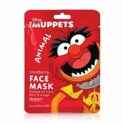 Veido kaukė Mad Beauty The Muppets Animal, 25 ml kaina ir informacija | Veido kaukės, paakių kaukės | pigu.lt