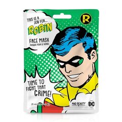 Маска для лица Mad Beauty DC Robin, 25 мл цена и информация | Маски для лица, патчи для глаз | pigu.lt