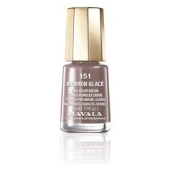 Лак для ногтей Nail Color Cream Mavala 151-marron glace, 5 мл цена и информация | Лаки, укрепители для ногтей | pigu.lt