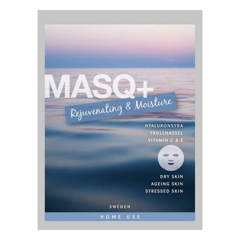 Veido kaukė Masq+ Rejuvenating & Moisture MASQ+, 25 ml kaina ir informacija | Veido kaukės, paakių kaukės | pigu.lt