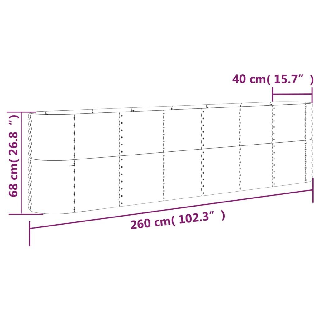 Sodo lovelis 68 cm цена и информация | Loveliai | pigu.lt