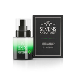 Serumas Sevens Skincare Immediate Eye & Lip Serum, 30ml kaina ir informacija | Veido aliejai, serumai | pigu.lt
