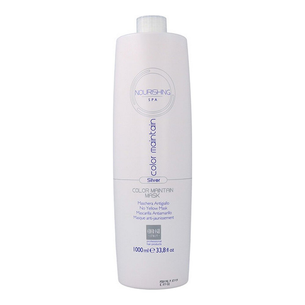 Plaukų kaukė Nourishing Spa Color Silver Everego, 1000 ml kaina ir informacija | Priemonės plaukų stiprinimui | pigu.lt