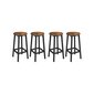 Baro kėdžių rinkinys, 4 vnt. LBC232B01 kaina ir informacija | Virtuvės ir valgomojo kėdės | pigu.lt