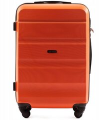 Didelis oranžinis lagaminas Wings AT01 (dydis L) цена и информация | Чемоданы, дорожные сумки | pigu.lt