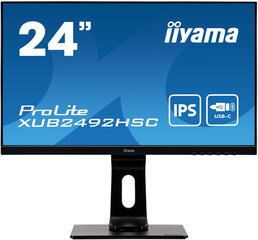 IIyama PL XUB2492HSC-B1 цена и информация | Мониторы | pigu.lt