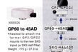 Vixen GP60-45AD trikojo adapteris SXG-HAL130 trikojui цена и информация | Teleskopai ir mikroskopai | pigu.lt