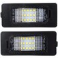 LED valstybinio numerio apšvietimo komplektas, AutoTune, skirtas VW Caddy III, Golf V Plus, Jetta V, Passat B5 FL sedanui, Passat B6 Estate, T5, Touran I, Skoda Superb I kaina ir informacija | Duslintuvų antgaliai ir bakeliai | pigu.lt