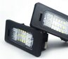 LED valstybinio numerio apšvietimo komplektas, AutoTune, skirtas VW Caddy III, Golf V Plus, Jetta V, Passat B5 FL sedanui, Passat B6 Estate, T5, Touran I, Skoda Superb I kaina ir informacija | Duslintuvų antgaliai ir bakeliai | pigu.lt