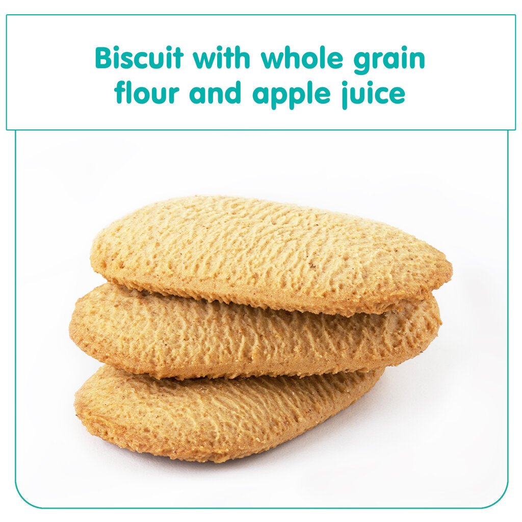 Ekologiški sausainiai su obuolių sultimis Fleur Alpine, nuo 6 mėnesių, 120 g kaina ir informacija | Užkandžiai, gėrimai vaikams | pigu.lt