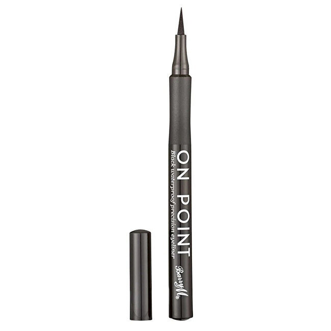 Akių apvadas Barry M On Point Precision Waterproof Eyeliner Black цена и информация | Akių šešėliai, pieštukai, blakstienų tušai, serumai | pigu.lt