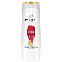 Šampūnas dažytiems plaukams Pantene 3in 1, 360ml kaina ir informacija | Šampūnai | pigu.lt