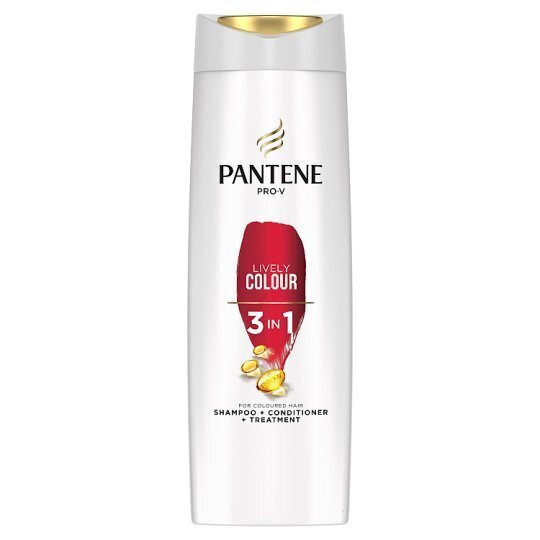 Šampūnas dažytiems plaukams Pantene 3in 1, 360ml цена и информация | Šampūnai | pigu.lt