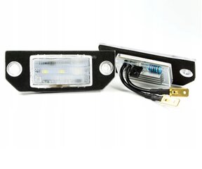 LED numura zīmes apgaismojuma komplekts, AutoTune, Ford Focus II, Ford Focus C-MAX kaina ir informacija | Automobilių žibintai | pigu.lt