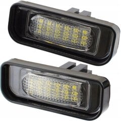 „AutoTune“ valstybinio numerio LED lempučių komplektas, skirtas Mercedes W220 Clasa S kaina ir informacija | Automobilių žibintai | pigu.lt