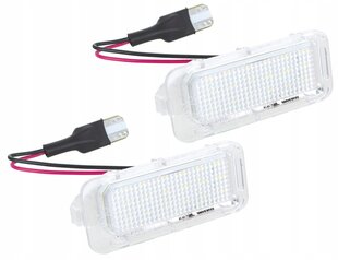 LED lempučių rinkinys valstybiniam numeriui, AutoTune, Ford C-MAX II, FIESTA VI, Focus II FL, II FL sedanui, II FL Turnier, III, III sedanui, III Turnier, GALAXY, GRAND C-MAX, KUGA I kaina ir informacija | Automobilių žibintai | pigu.lt