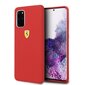 Telefono dėklas Ferrari FESSIHCS67RE S20+ G985 kaina ir informacija | Telefono dėklai | pigu.lt