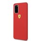 Telefono dėklas Ferrari FESSIHCS67RE S20+ G985 kaina ir informacija | Telefono dėklai | pigu.lt