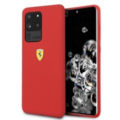 Telefono dėklas Ferrari Hardcase FESSIHCS69RE S20 Ultra G988 kaina ir informacija | Telefono dėklai | pigu.lt