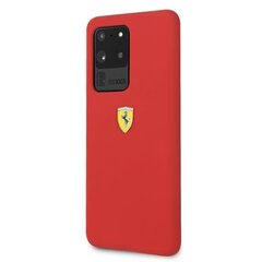 Telefono dėklas Ferrari Hardcase FESSIHCS69RE S20 Ultra G988 kaina ir informacija | Telefono dėklai | pigu.lt