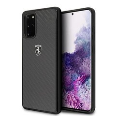 Telefono dėklas Ferrari FEHCAHCS67BK S20+ G985 цена и информация | Чехлы для телефонов | pigu.lt