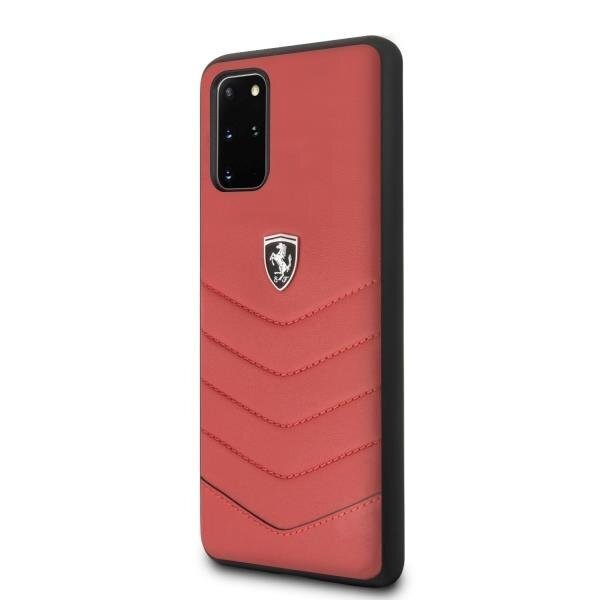 Telefono dėklas Ferrari FEHQUHCS67RE S20+ G985 kaina ir informacija | Telefono dėklai | pigu.lt