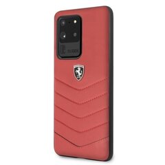 Telefono dėklas Ferrari FEHQUHCS69RE S20 Ultra G988 kaina ir informacija | Telefono dėklai | pigu.lt