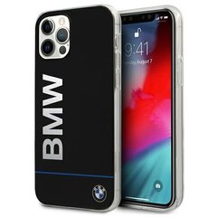 BMW Case BMHCP12MPCUBBK skirtas Apple iPhone 12/12 Pro 6.1", juodas kaina ir informacija | Telefono dėklai | pigu.lt