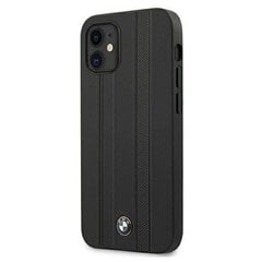 BMW Case BMHCP12STTBK skirtas Apple iPhone 12 mini 5,4", juodas цена и информация | Чехлы для телефонов | pigu.lt