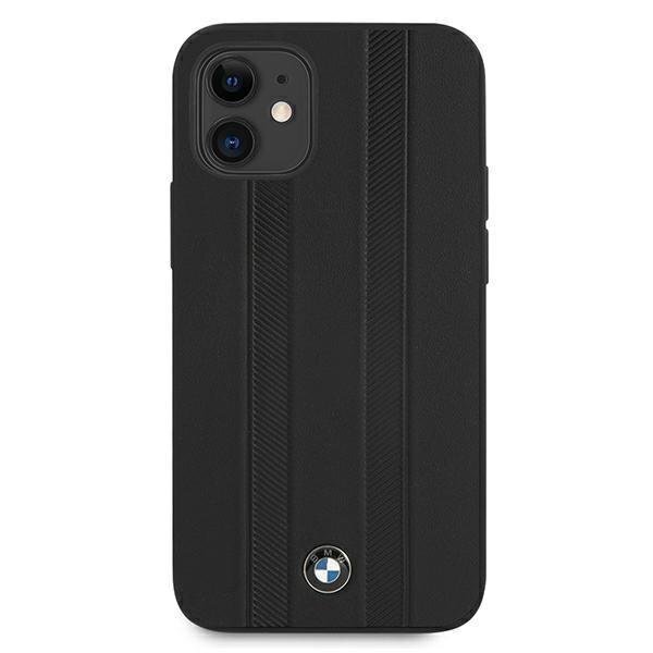 BMW Case BMHCP12STTBK skirtas Apple iPhone 12 mini 5,4", juodas цена и информация | Telefono dėklai | pigu.lt