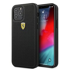 Telefono dėklas Ferrari FESPEHCP12LBK iPhone 12 Pro Max 6,7" kaina ir informacija | Telefono dėklai | pigu.lt