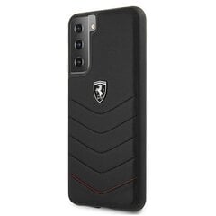 Ferrari FEHQUHCS21MBK S21+ G996 czarny|black hardcase Off Track Quilted цена и информация | Чехлы для телефонов | pigu.lt