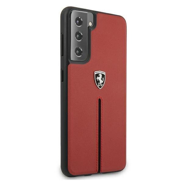 Telefono dėklas Ferrari FEOSIHCS21MRE S21+ G996 kaina ir informacija | Telefono dėklai | pigu.lt