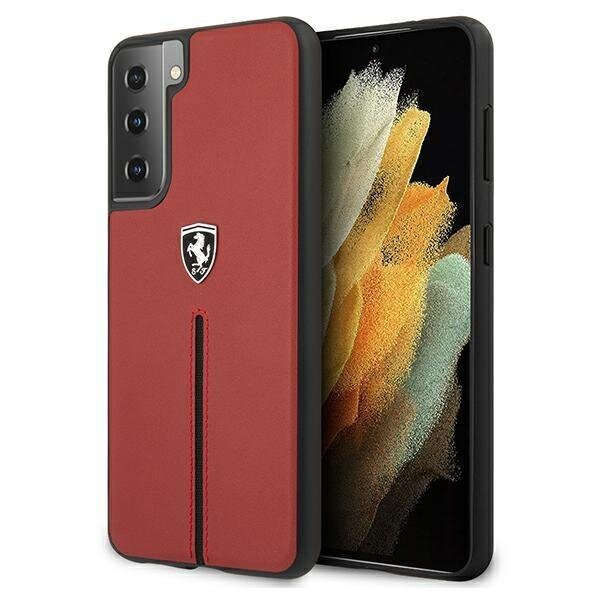 Telefono dėklas Ferrari FEOSIHCS21MRE S21+ G996 kaina ir informacija | Telefono dėklai | pigu.lt