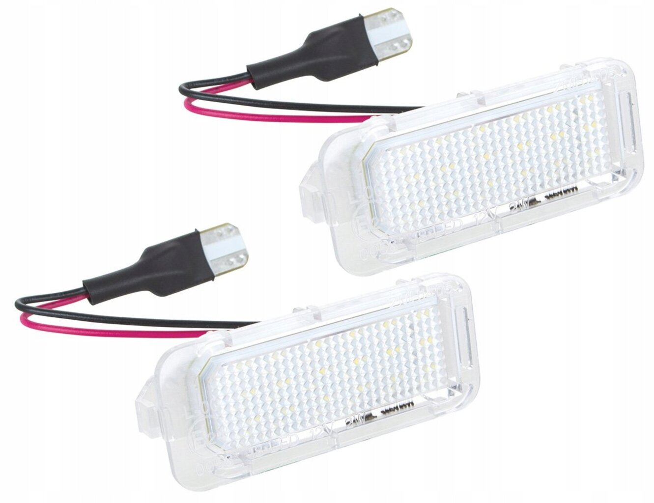 Valstybinio numerio LED lempos rinkinys, AutoTune, skirtas Ford MONDEO IV, MONDEO IV Turnier, MONDEO IV sedanui, S-MAX, TOURNEO CONNECT / GRAND, CONNECT, COURIER, TRANSIT VIII, Jaguar XF, XJ kaina ir informacija | Automobilių žibintai | pigu.lt