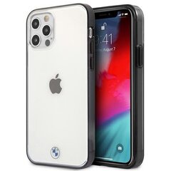 BMW Case BMHCP12MPCUMRBK skirtas Apple iPhone 12/12 Pro, skaidrus цена и информация | Чехлы для телефонов | pigu.lt