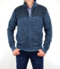 Свитер мужской на молнии Ot-thomas 1673, синий цена и информация | Мужские свитера | pigu.lt