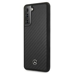 Original Case MERCEDES - Dynamic Line Hardcase Carbon MEHCS21MRCABK - Samsung S21 Plus Galaxy G996 Black цена и информация | Чехлы для телефонов | pigu.lt