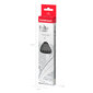 Tribriaunis juodo grafito pieštukas su trintuku ErichKrause® Megapolis HB (dėžutėje po 12 vnt.) kaina ir informacija | Rašymo priemonės | pigu.lt