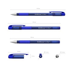 Ручка гелевая ErichKrause® G-Star®, цвет чернил синий (в коробке по 12 шт.), набор цена и информация | Письменные принадлежности | pigu.lt