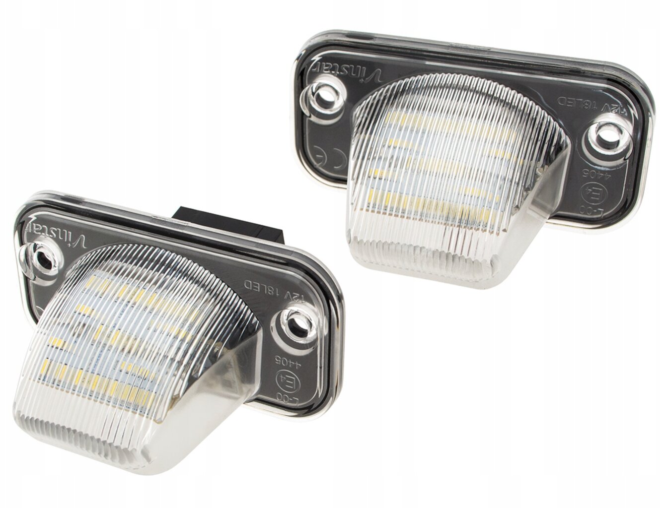 LED valstybinio numerio ženklo žibintų komplektas, "AutoTune", skirtas "VW T4 Transporter kaina ir informacija | Automobilių žibintai | pigu.lt