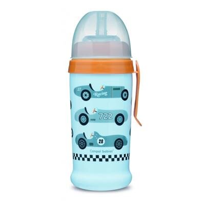 Vaikiška gertuvė Canpol Babies Racing, 56/516, mėlyna kaina ir informacija | Buteliukai kūdikiams ir jų priedai | pigu.lt