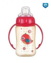 Vaikiška gertuvė Canpol Babies Cute Animal, 56/512, raudona kaina ir informacija | Buteliukai kūdikiams ir jų priedai | pigu.lt