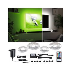Paulmann MaxLED 250 LED TV Comfort Basic комплект ленты 65 дюймов 4,3m 22W 234lm/m 28LEDs/m RGBW+ 24VA цена и информация | Светодиодные ленты | pigu.lt