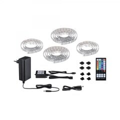 Paulmann MaxLED 250 LED juosta TV Comfort Basic Set 75 colių 5,1m 25,5W 230lm/m 28LEDs/m RGBW+ 36VA kaina ir informacija | LED juostos | pigu.lt